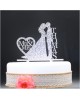 Décoration personnalisée pour gâteau de mariage
